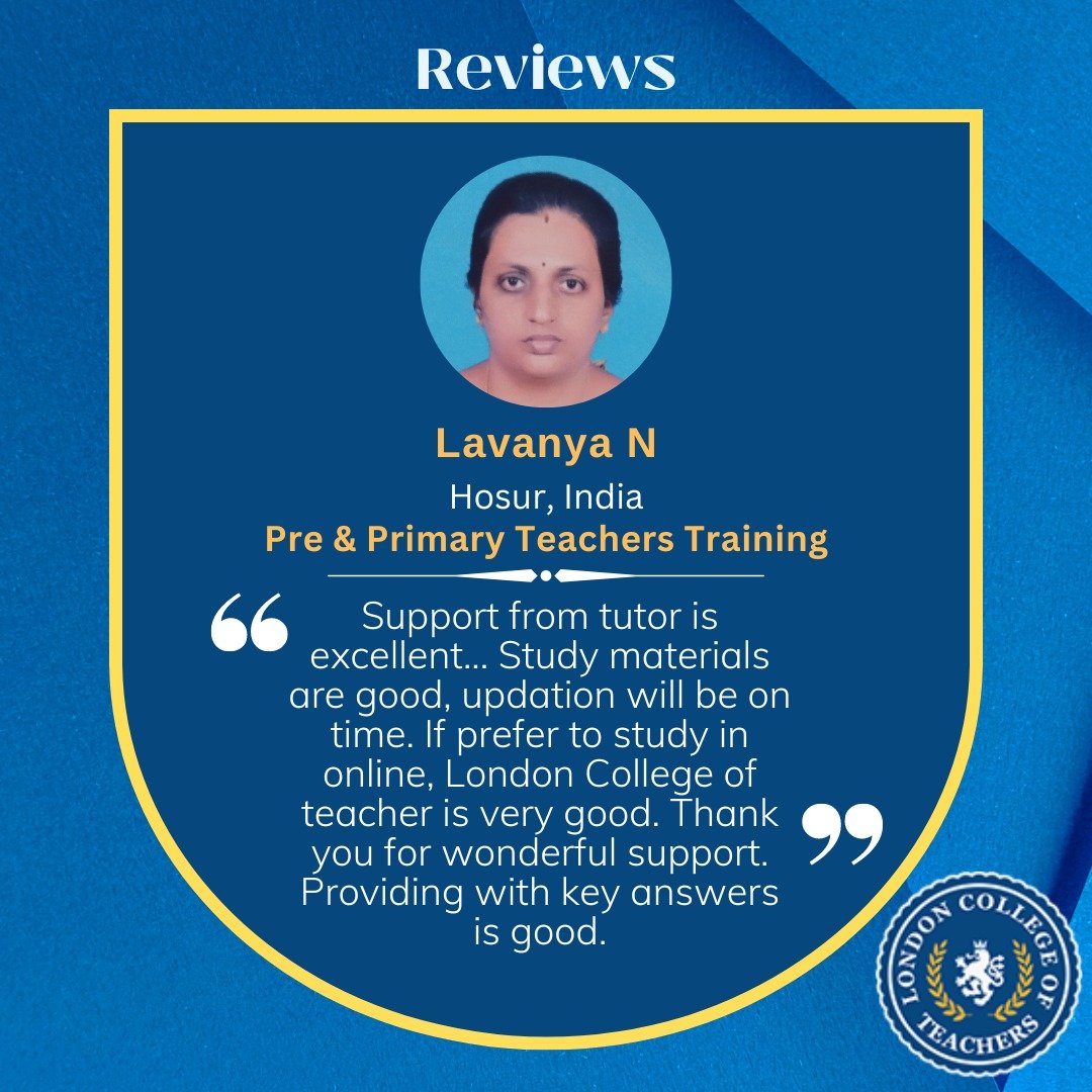 Pre Primary Teacher Training