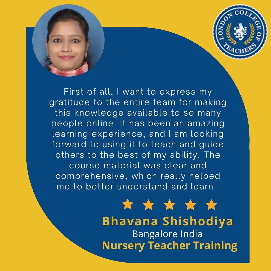Nursery Teacher Training