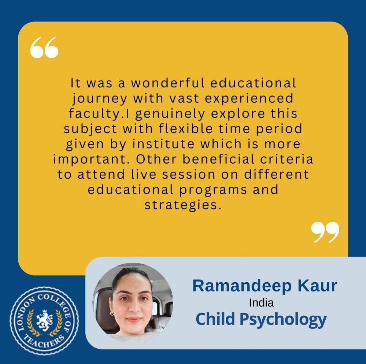 Child Psychology Courses